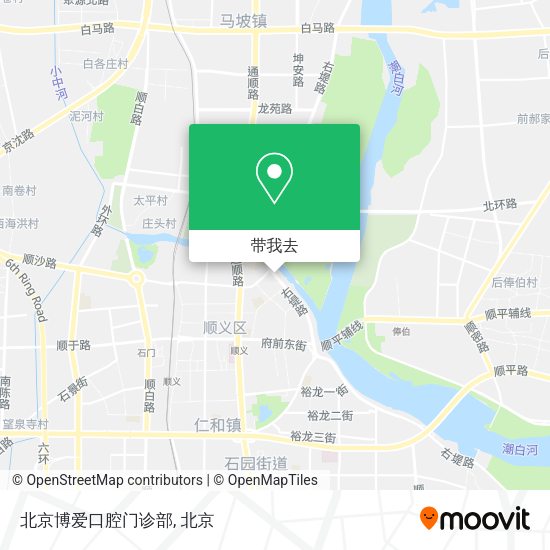北京博爱口腔门诊部地图