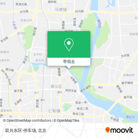 双兴东区-停车场地图
