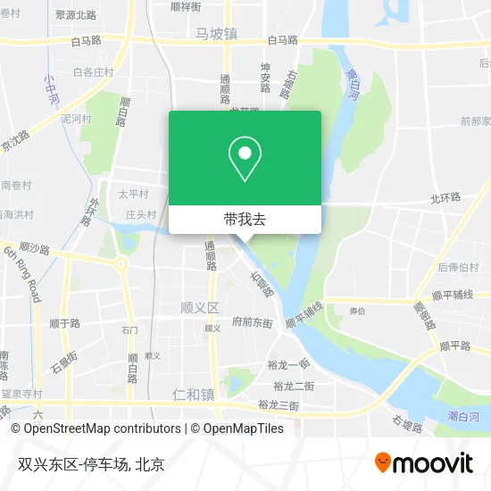 双兴东区-停车场地图