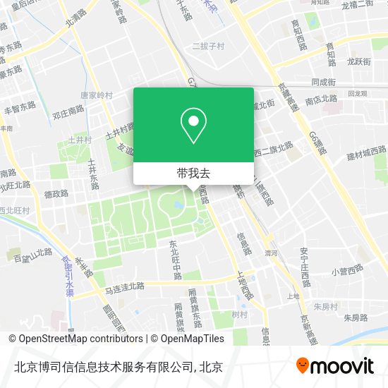 北京博司信信息技术服务有限公司地图