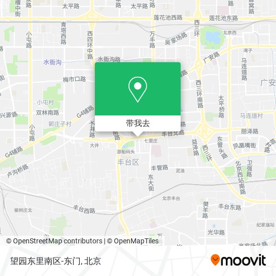 望园东里南区-东门地图