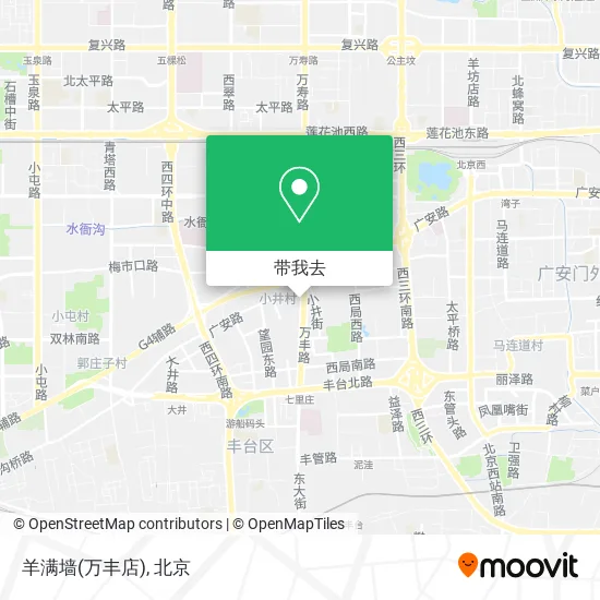 羊满墙(万丰店)地图