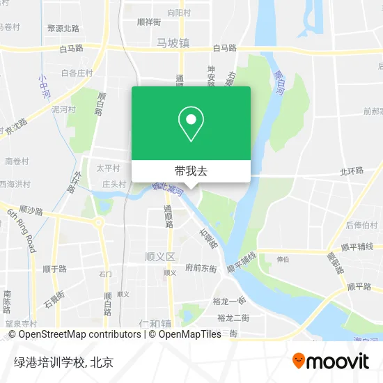 绿港培训学校地图