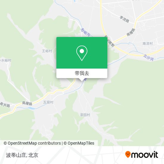 波蒂山庄地图
