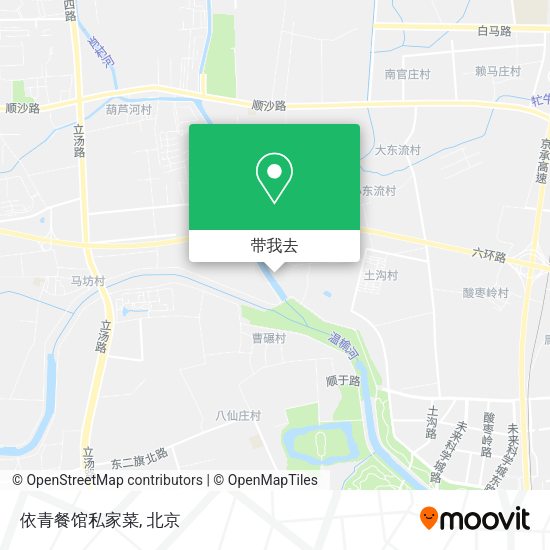 依青餐馆私家菜地图