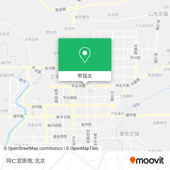 同仁堂医馆地图