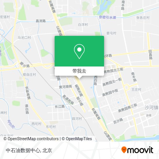 中石油数据中心地图