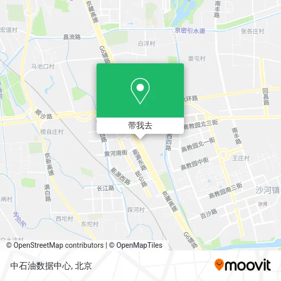 中石油数据中心地图