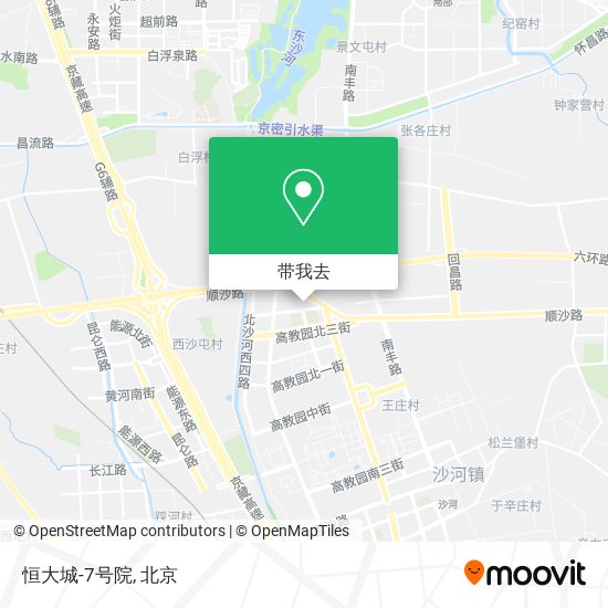 恒大城-7号院地图