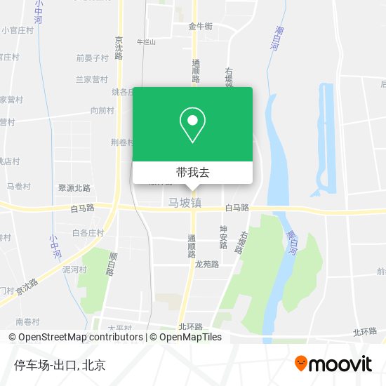 停车场-出口地图