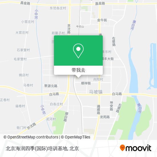 北京海润四季(国际)培训基地地图