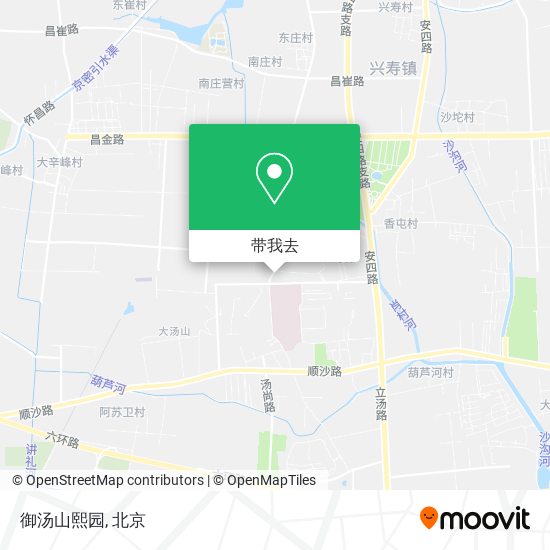 御汤山熙园地图