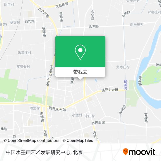 中国水墨画艺术发展研究中心地图