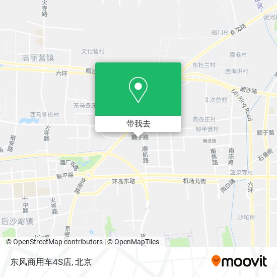 东风商用车4S店地图