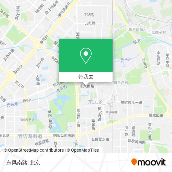 东风南路地图