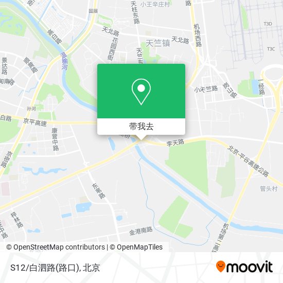 S12/白泗路(路口)地图