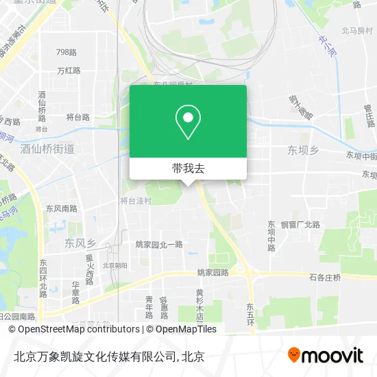 北京万象凯旋文化传媒有限公司地图