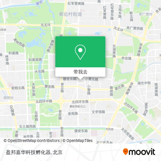 盈邦嘉华科技孵化器地图