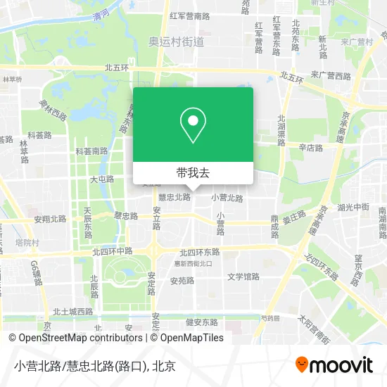 小营北路/慧忠北路(路口)地图