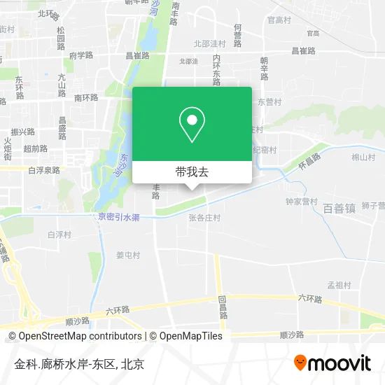 金科.廊桥水岸-东区地图