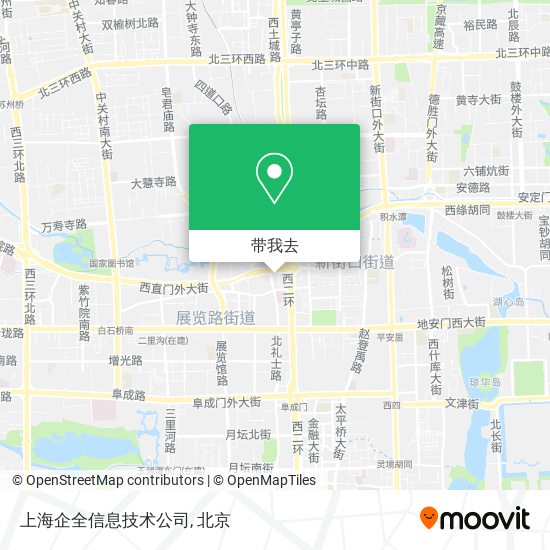 上海企全信息技术公司地图