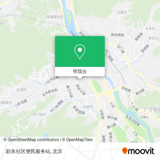 剧东社区便民服务站地图