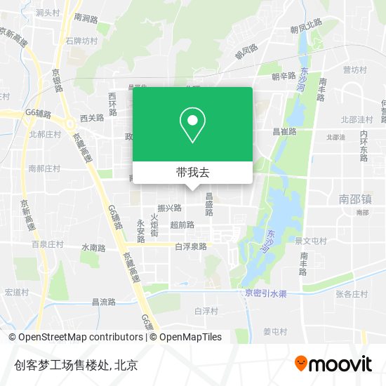 创客梦工场售楼处地图