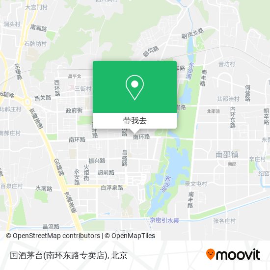国酒茅台(南环东路专卖店)地图