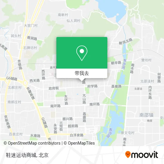 鞋迷运动商城地图