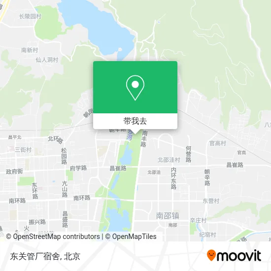 东关管厂宿舍地图