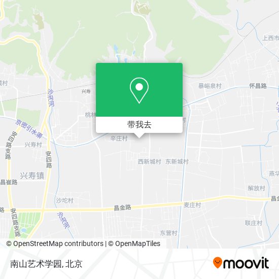 南山艺术学园地图