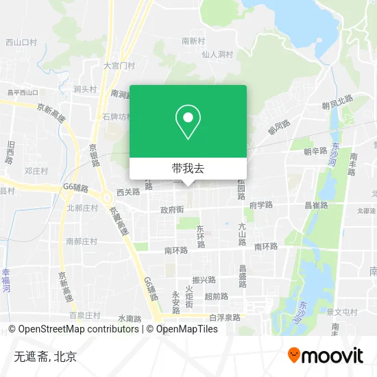 无遮斋地图