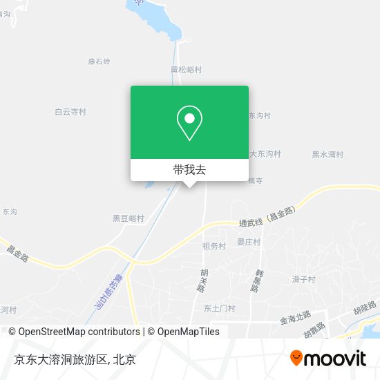 京东大溶洞旅游区地图