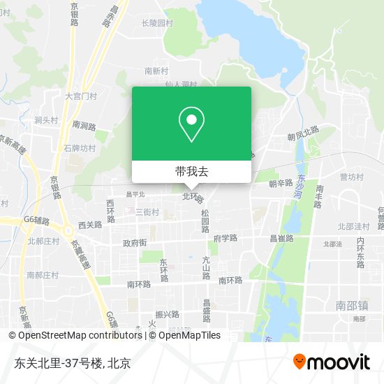 东关北里-37号楼地图
