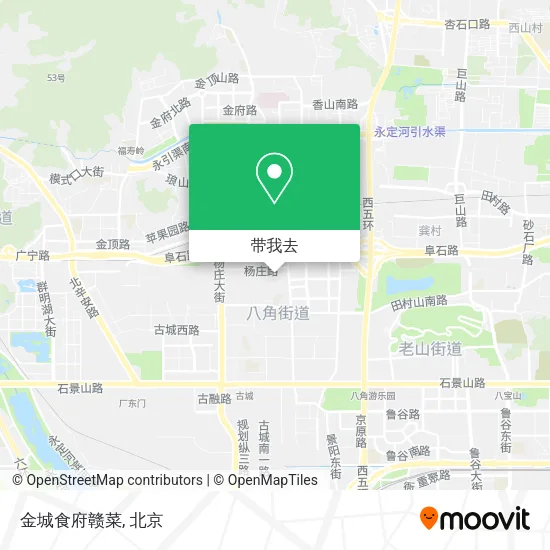 金城食府赣菜地图