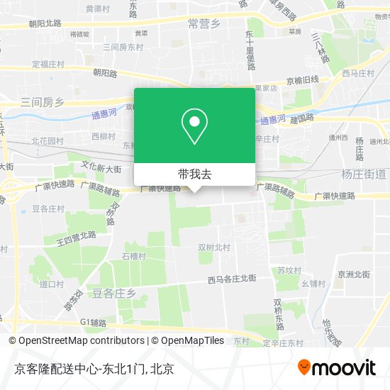 京客隆配送中心-东北1门地图