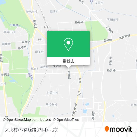 大庞村路/徐疃路(路口)地图