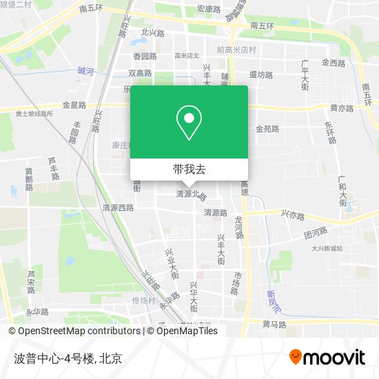 波普中心-4号楼地图