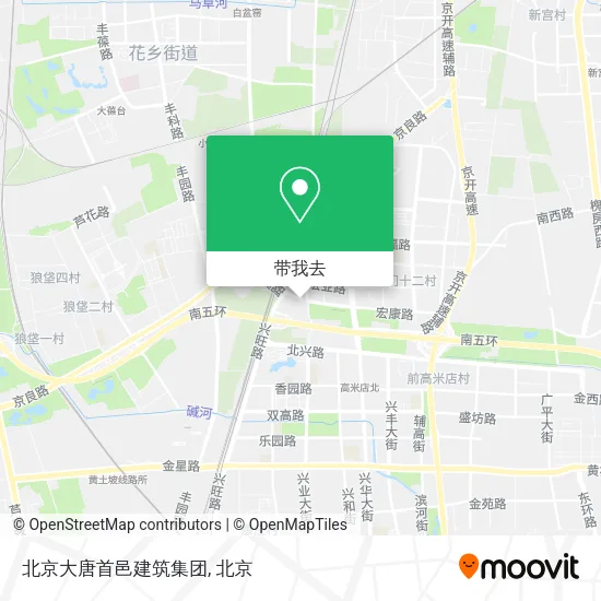 北京大唐首邑建筑集团地图