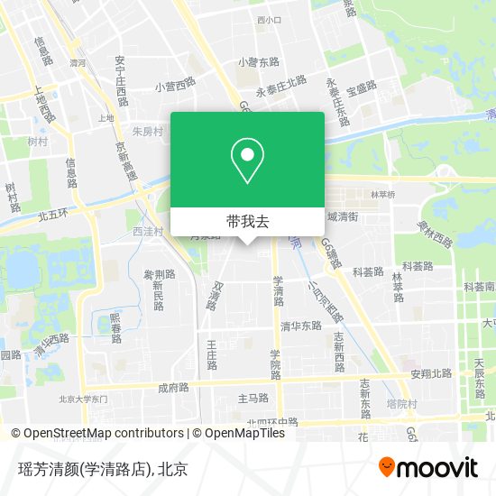 瑶芳清颜(学清路店)地图