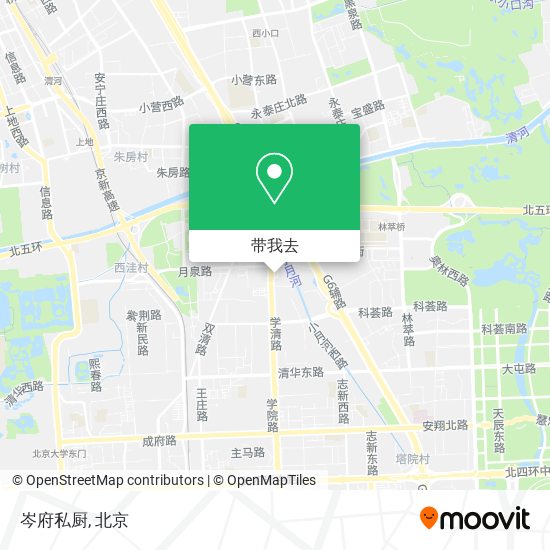 岑府私厨地图