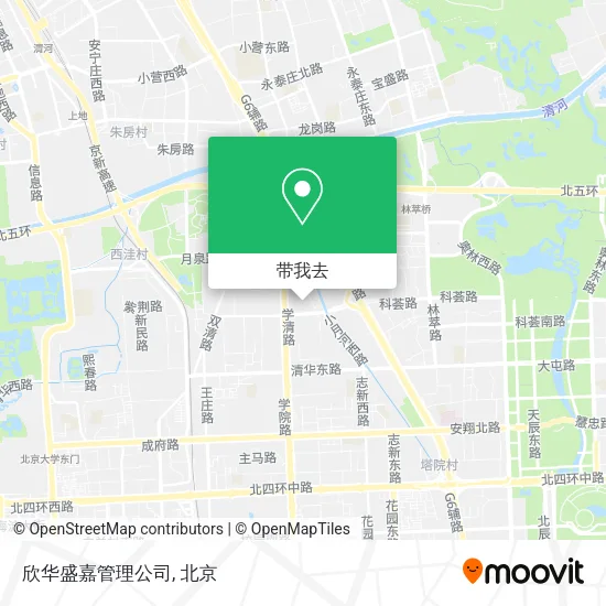 欣华盛嘉管理公司地图