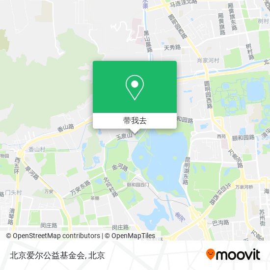 北京爱尔公益基金会地图