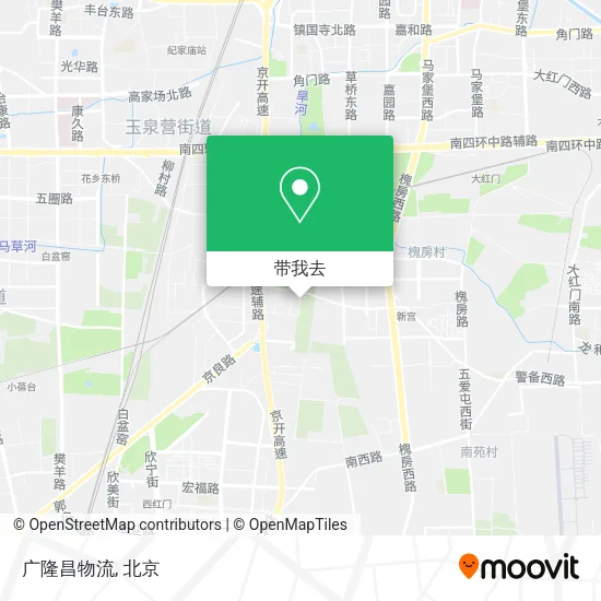 广隆昌物流地图