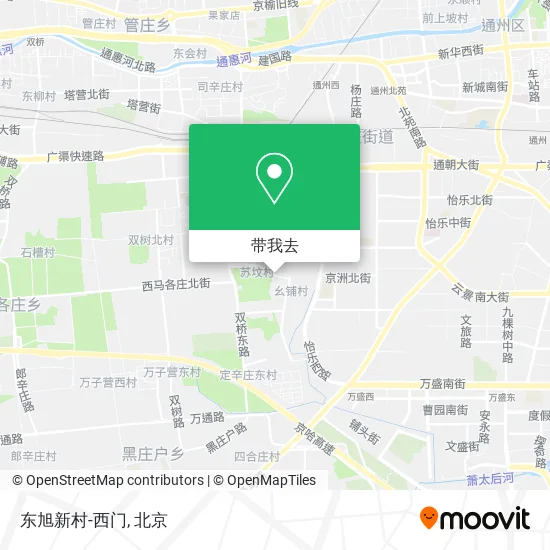 东旭新村-西门地图