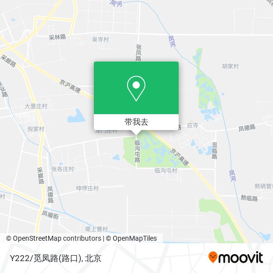 Y222/觅凤路(路口)地图