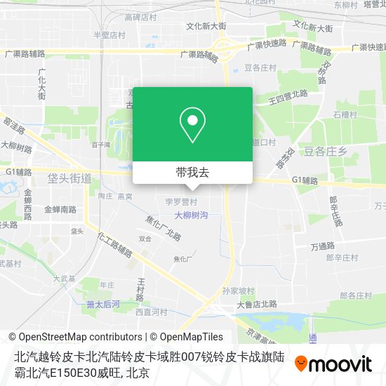 北汽越铃皮卡北汽陆铃皮卡域胜007锐铃皮卡战旗陆霸北汽E150E30威旺地图