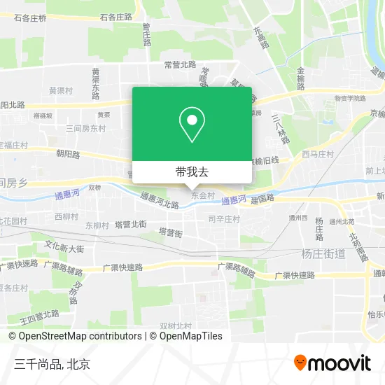 三千尚品地图