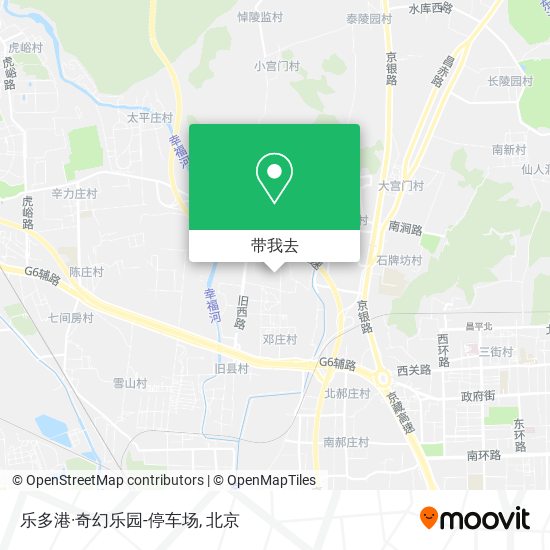 乐多港·奇幻乐园-停车场地图