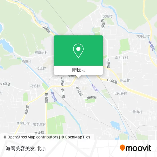 海鹰美容美发地图